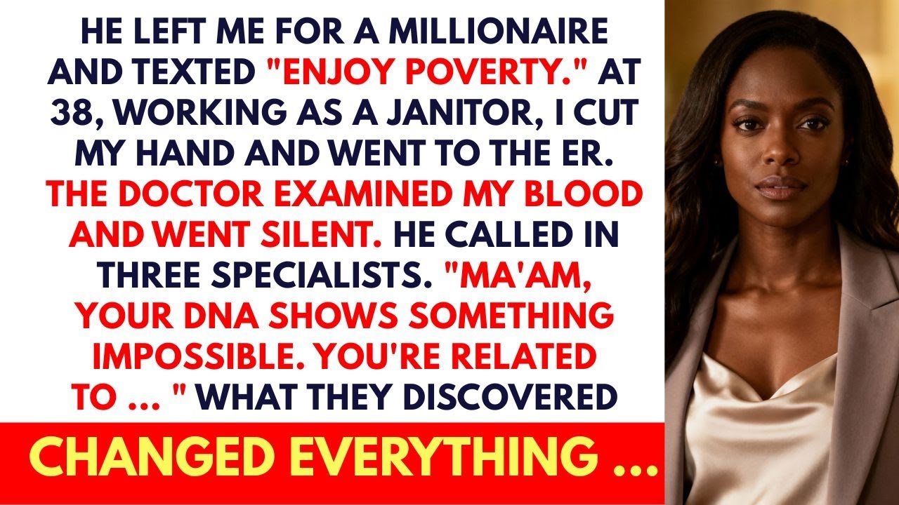 He Left Me For A Millionaire And Texted Enjoy Poverty, Then Doctors Revealed The Truth