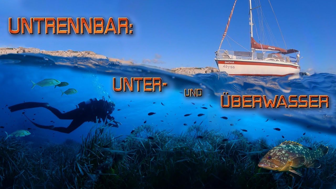 Untrennbar: Unter- und über Wasser! 3 Wochen lang erkunden wir den Norden Sardiniens , ohne Hafen!