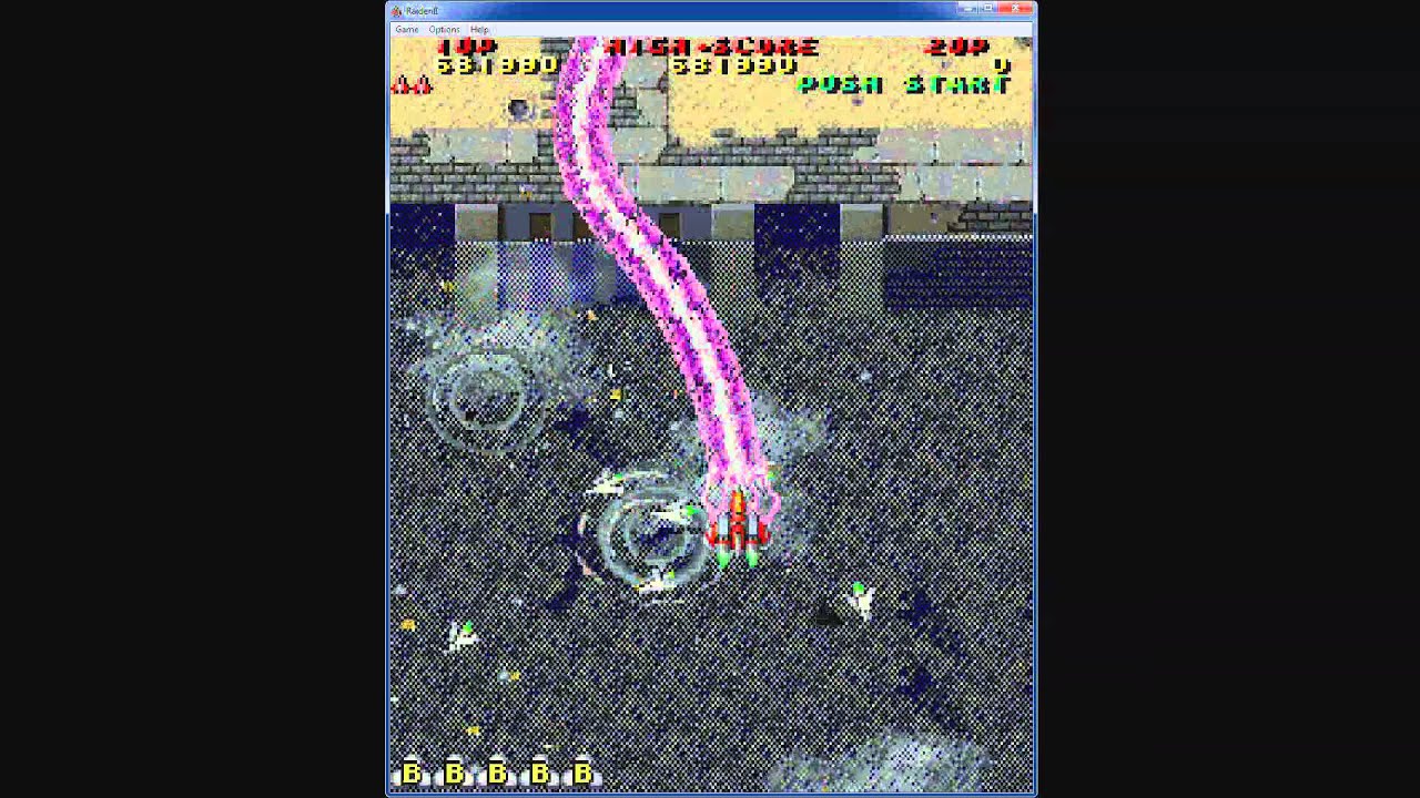 1993 Raiden 2 II PC Old School Game Playthrough Retro game