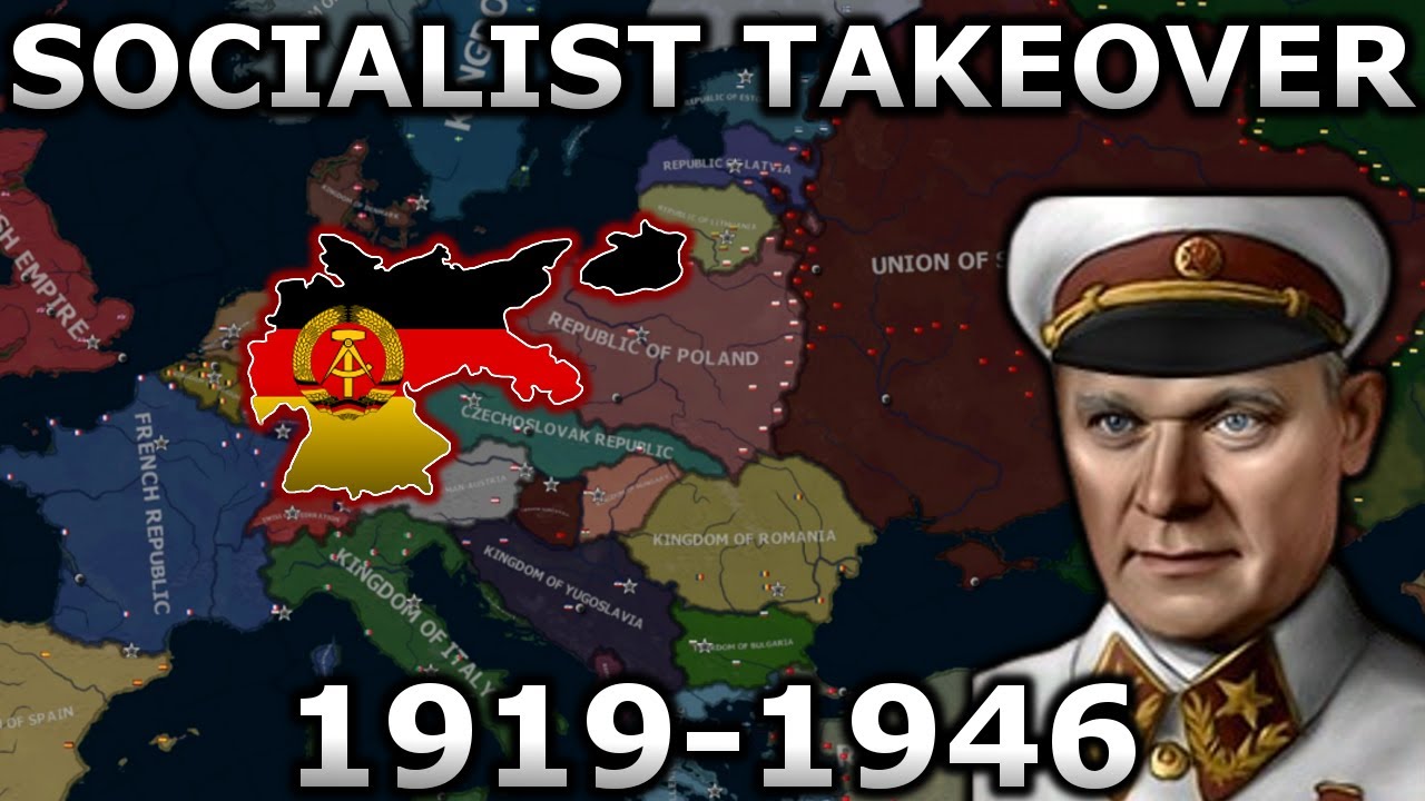 What if Germany became Communist after WW1? | HOI4 Timelapse