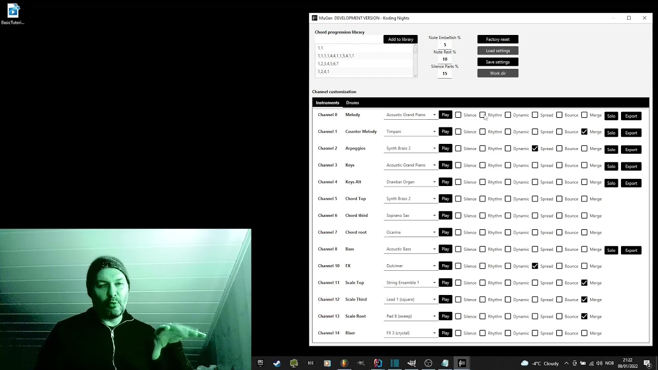 MuGen - The Music Generator - Advanced Tutorial