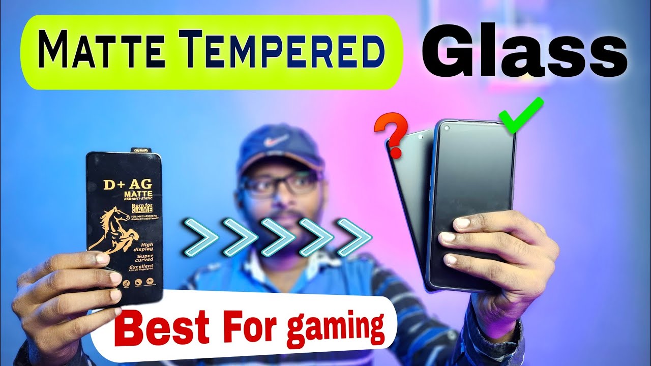 Matte Tempered Glass For Realme | Installation Process