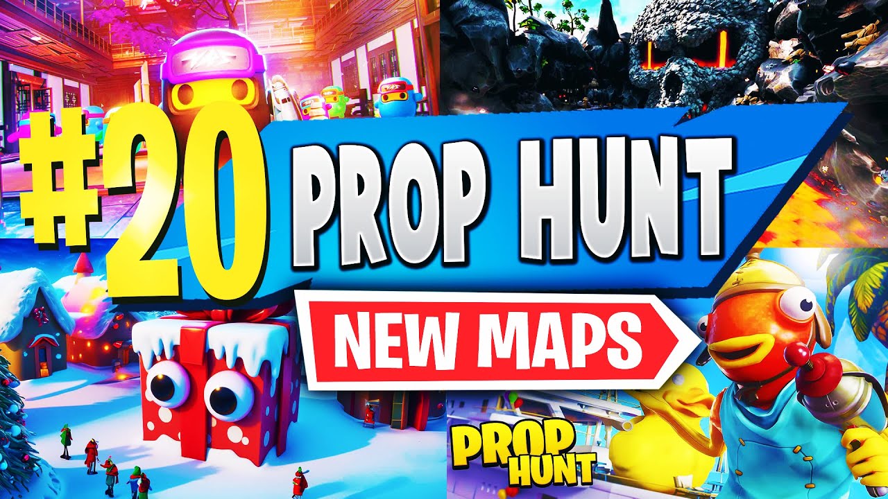 TOP 20 NEW PROP HUNT Creative Maps 2024 | Fortnite Prop Hunt Map CODES 2024