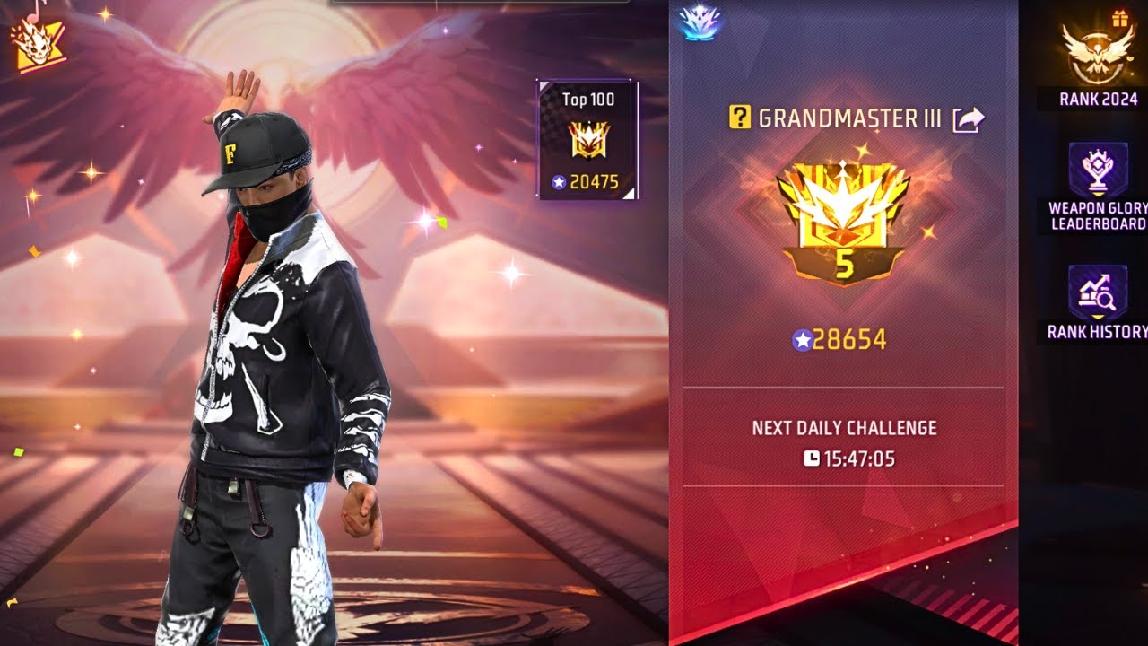 PUSH TO TOP 1 | REGION TOP 5 DONE✅ | GRANDMASTER 👑KING OR WHAT  | 🔴 FREE FIRE LIVE | ACTIONBOLT