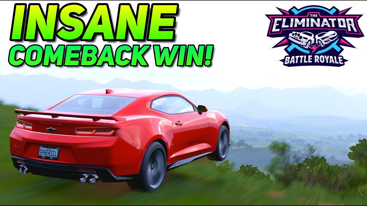 THE LUCKIEST ELIMINATOR WIN EVER - Forza Horizon 5