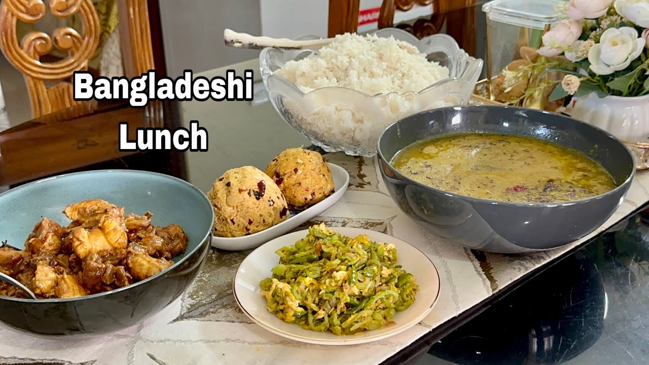 চিকেন ভর্তা, মাছ ভর্তা রেসিপি সহ বাঙ্গালীর  দুপুড়ের খাবার || Bangladesh Summer Lunch