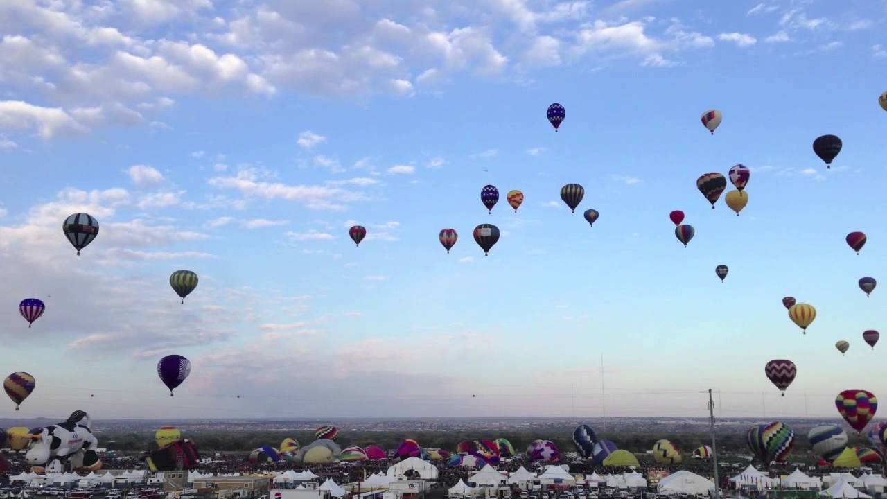 Albuquerque Balloon Fiesta 2012 Time Lapse