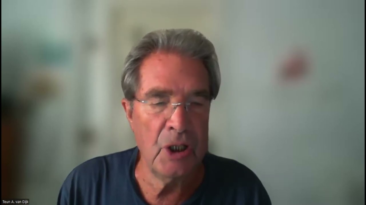 Teun van Dijk, ling&uuml;ista holand&eacute;s, le dice #NoALaDestrucci&oacute;nDelSistemaCyT en Argentina