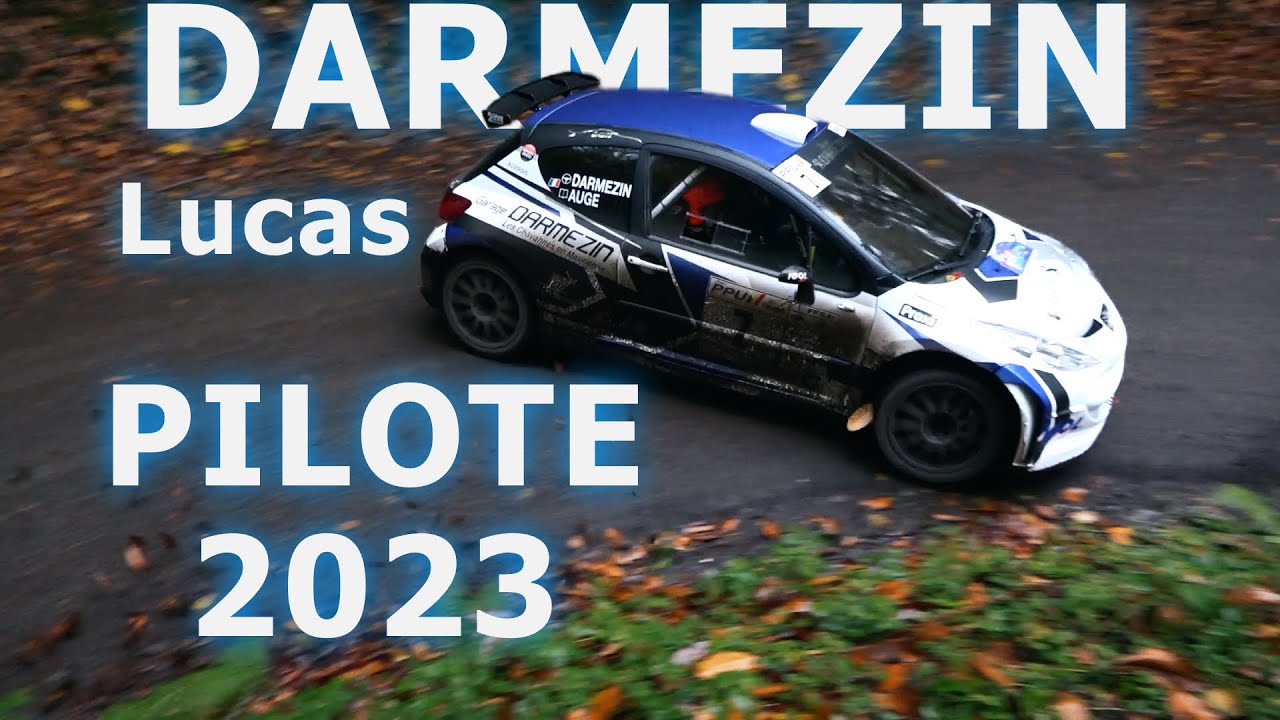 Lucas Darmezin Pilote de Rallye de l'année 2023
