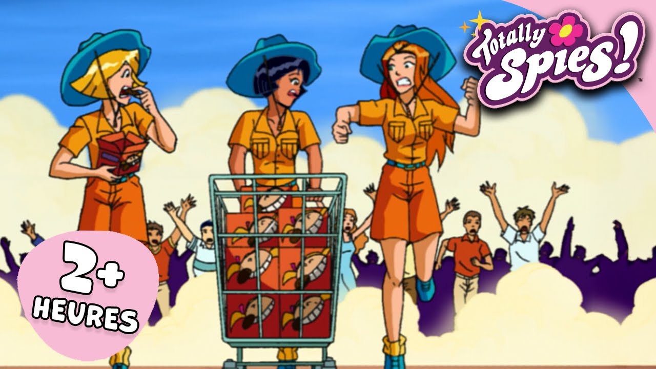 Totally Spies ! Français 🇫🇷 🕵️‍♀️ Saison 1, Épisode 13 - 20 ✨ 2 HEURES D'ÉPISODES