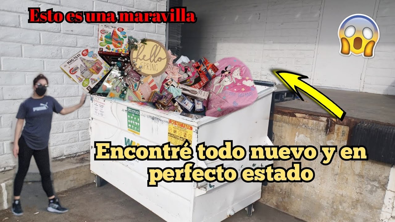 TODO NUEVO EN LA BASURA Y EN PERFECTO ESTADO#viral #tiktok #facebook