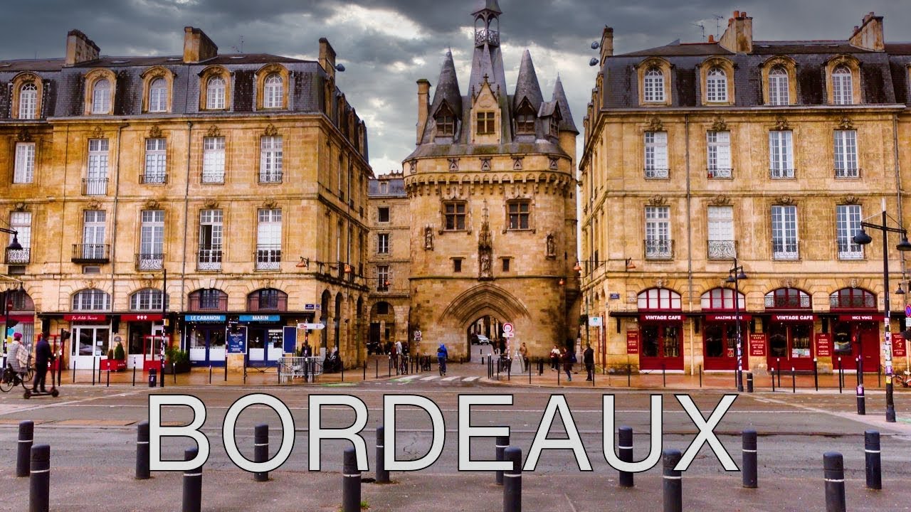 🇨🇵 4K Walking Tour of Bordeaux. Explore this Beautiful French City.