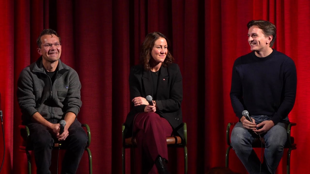 PENGESLUKET NORGE: Bech Holte, Brenna og Svenneby i diskusjon om utgiftene til AS Norge