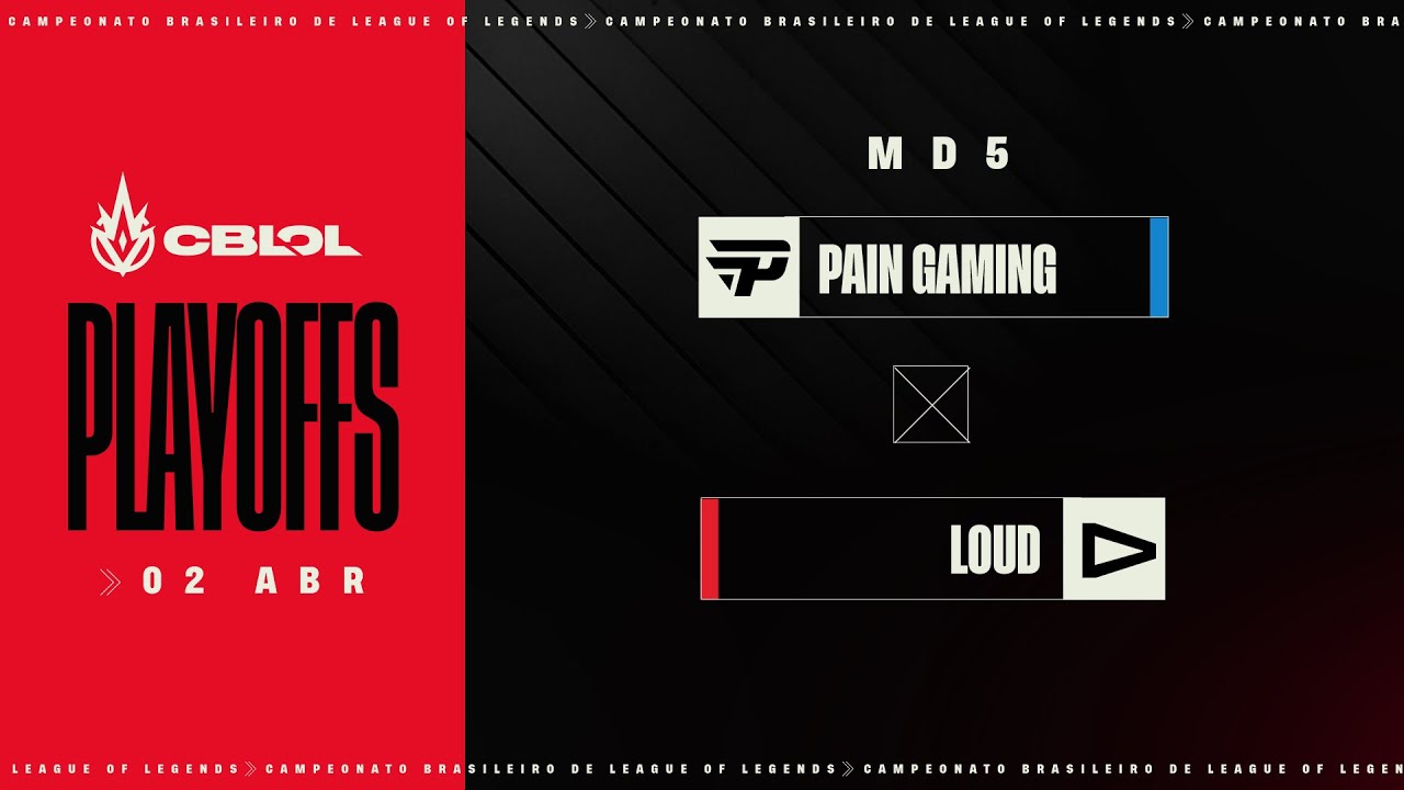 paiN Gaming x LOUD | CBLOL 2023: 1&ordf; Etapa - Playoffs - Md5