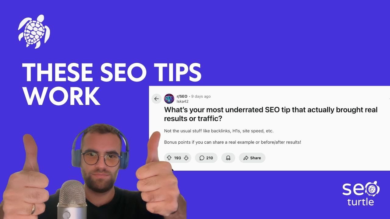 6 UNDERRATED SEO tips THAT RANK - REDDIT SEO TIPS
