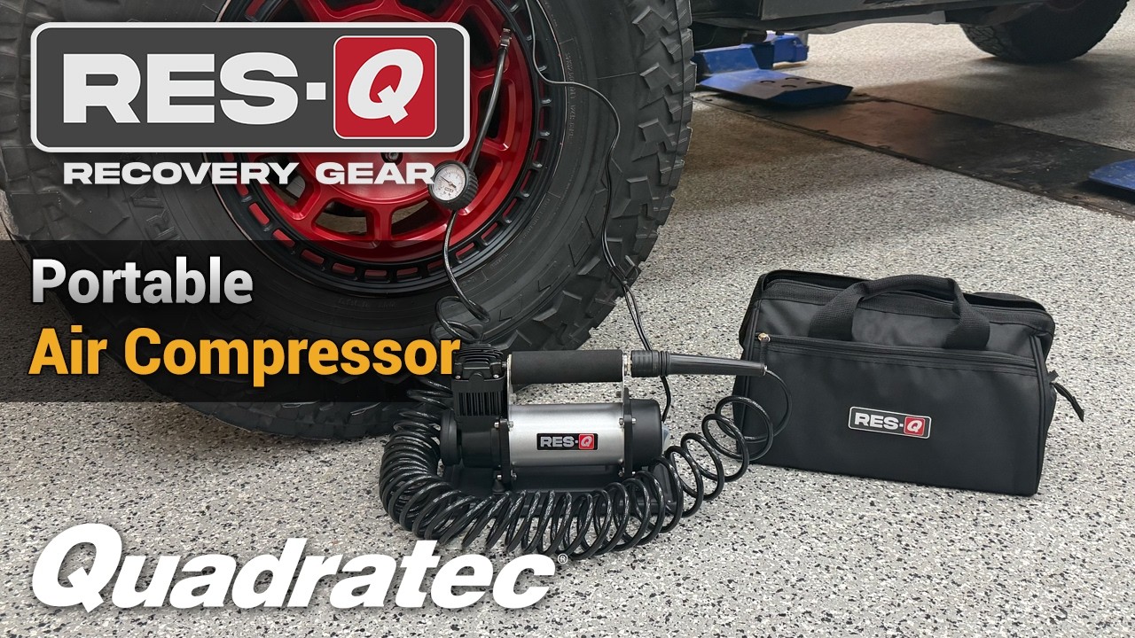 Air Up Fast without Breaking the Bank with the Quadratec RES-Q Portable Compressor