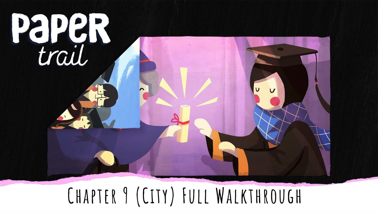 Paper Trail Chapter 9: City + Ending - Full Walkthrough (All Origami/Secrets/Achievements)