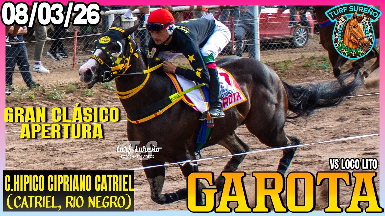GAROTA - GRAN CLÁSICO APERTURA (08/03/26) CLUB HIPICO CIPRIANO CATRIEL (Río Negro)