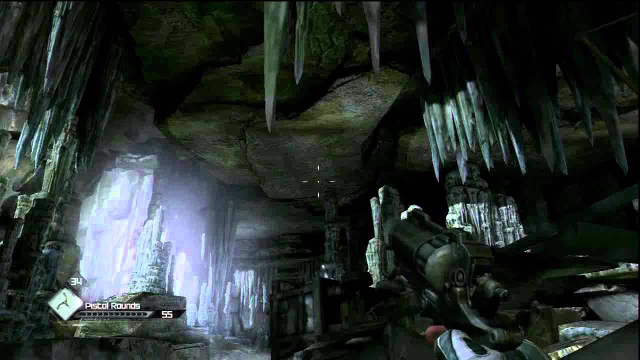 RAGE: The Scorchers DLC - Rumble In The Dark: Hagar's Caves, Investigate, AK-47, Mushrooms, PS3