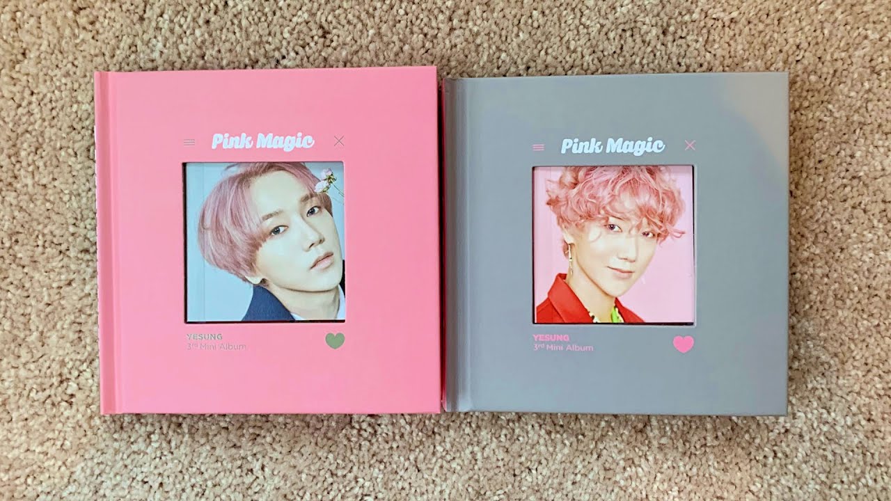 💖Unboxing Yesung 예성 3rd Mini Album Pink Magic (Pink + Magic Ver)