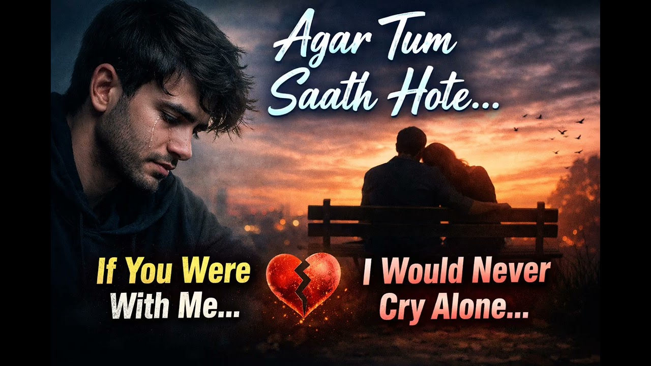 Agar tum sath hote #hearttouching💔💔 #sadsong 😭😭 #1million 