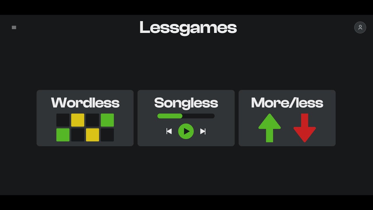 I completed EVERY LESSGAME!!