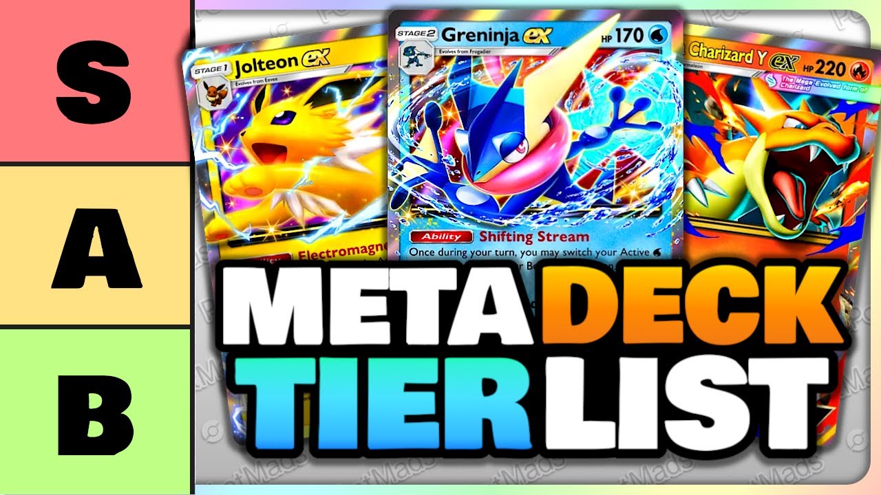 META DECK TIERLIST - Ranking All The NEW BEST Decks!!! | Pokemon TCG Pocket