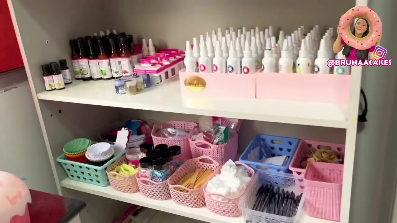 ORGANIZANDO MEU ATELIÊ DE CONFEITARIA 💖