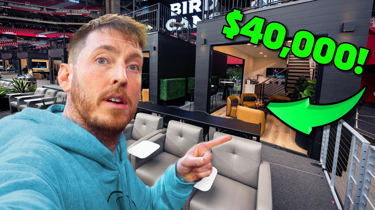 These Are The Most LUXURY Seats In The NFL!