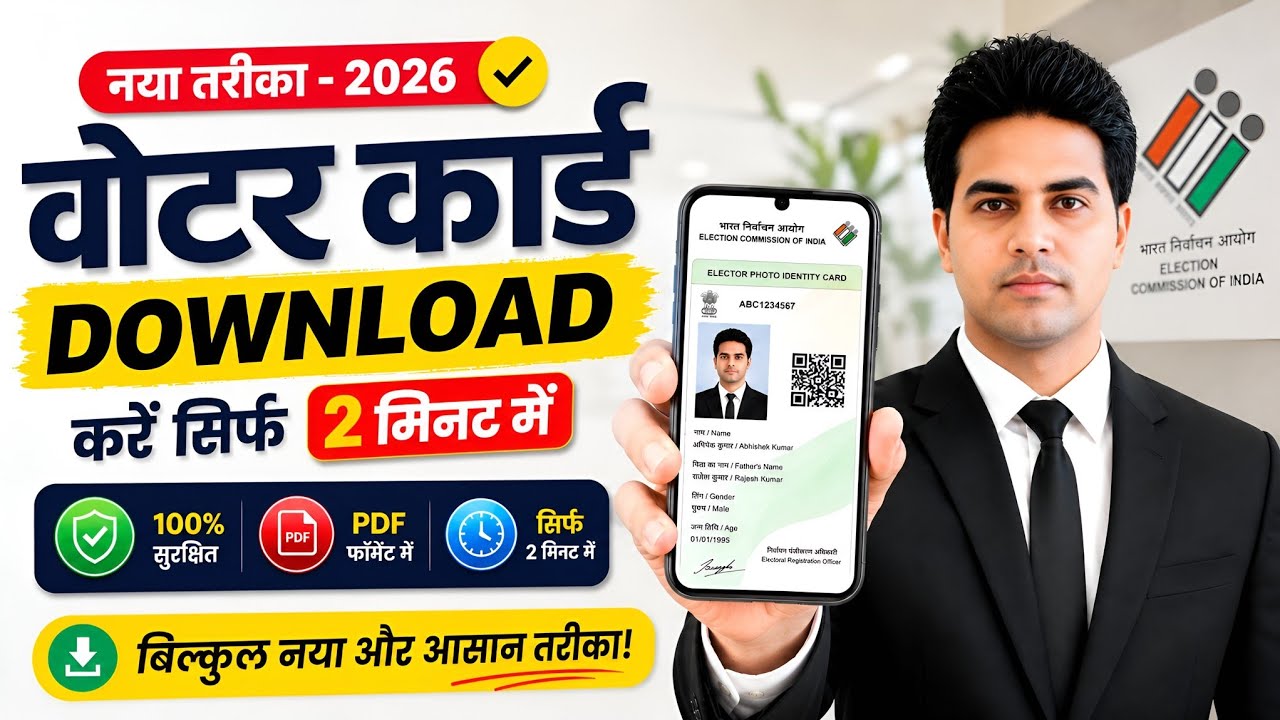 Voter ID Card Kaise Download Karen | Voter Card Kaise Download Karen | Voter ID Card Download Online