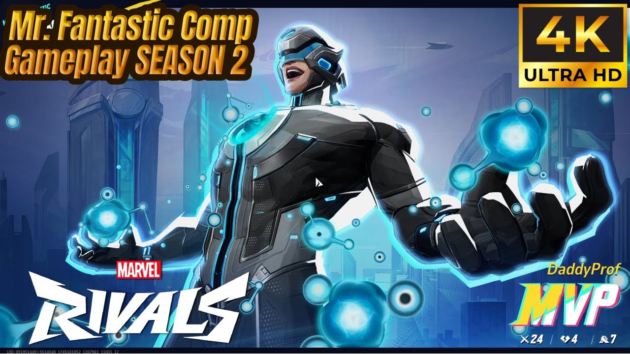 Epic Mr Fantastic Marvel Rivals Gameplay No Commentary