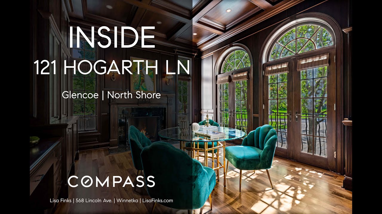 Glencoe Luxury Home Tour – North Shore Living near New Trier | 121 Hogarth