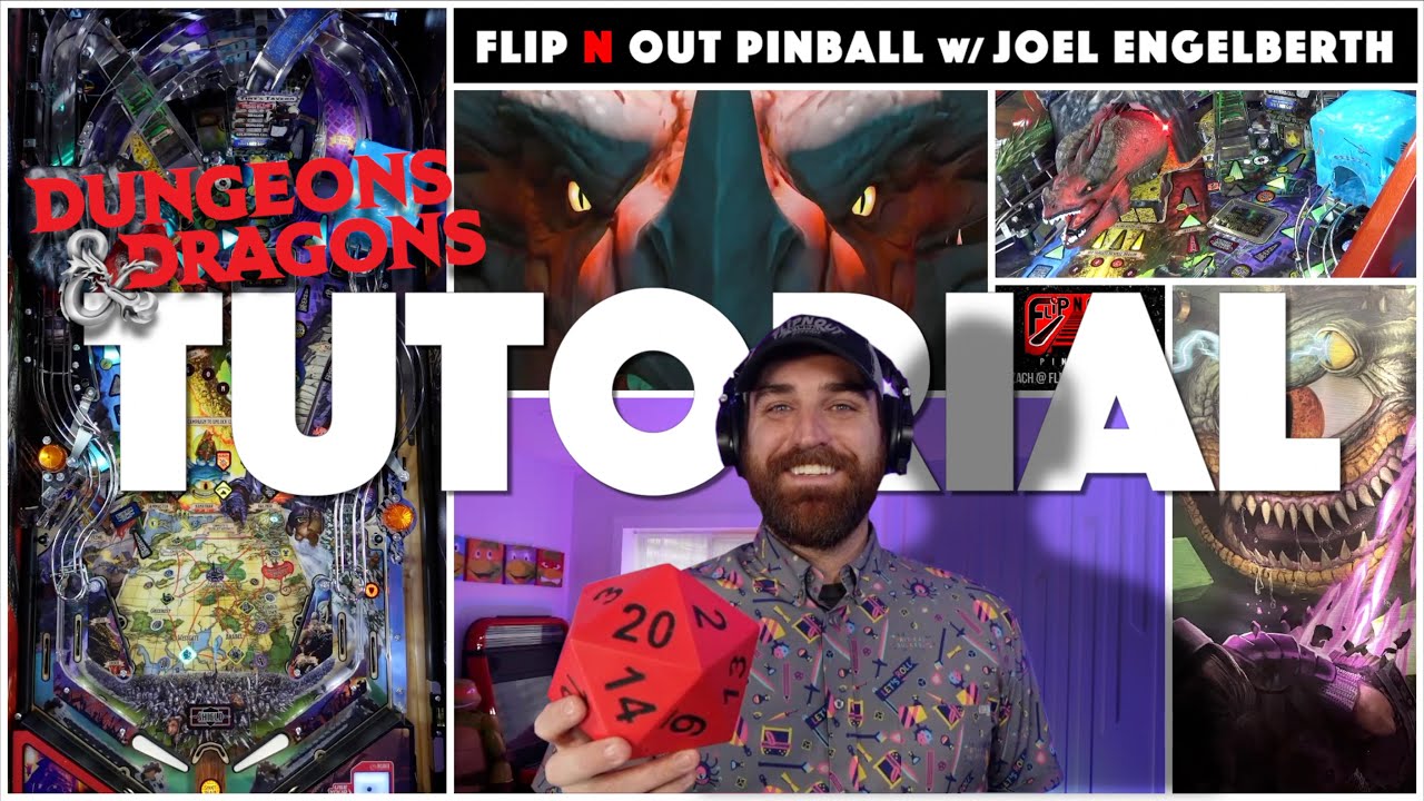 Обучающее видео по Dungeons & Dragons Pinball (Flip N Out Pinball, 2025)