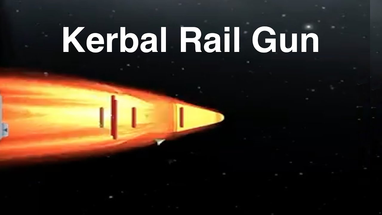 Kerbal Railgun - Interplanetary Bombardment