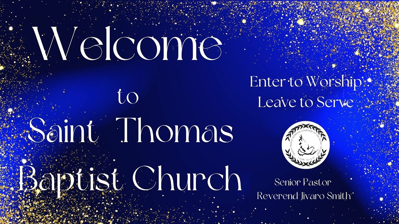 Saint Thomas Baptist Church -  Brotherhood Rally Service - November 2nd, 2025
