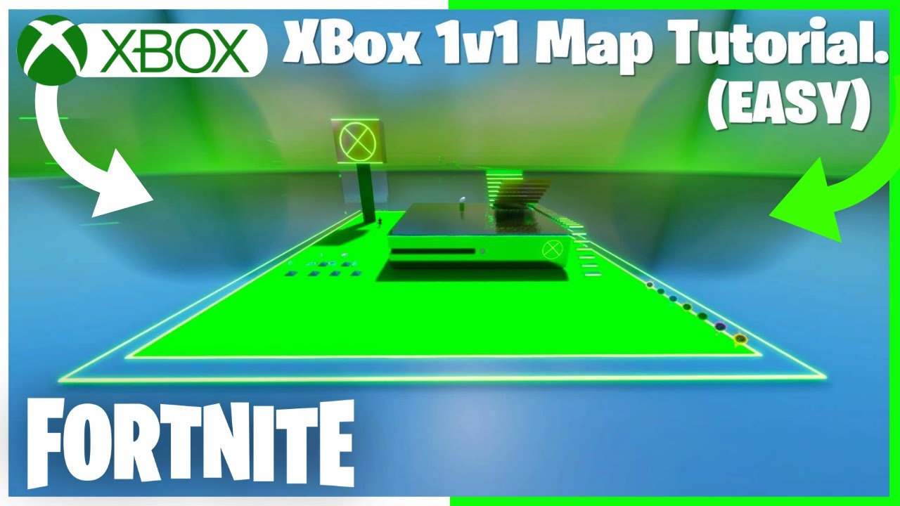 HOW TO MAKE A XBOX ONE 1V1 MAP || TUTORIAL - Fortnite Creative...