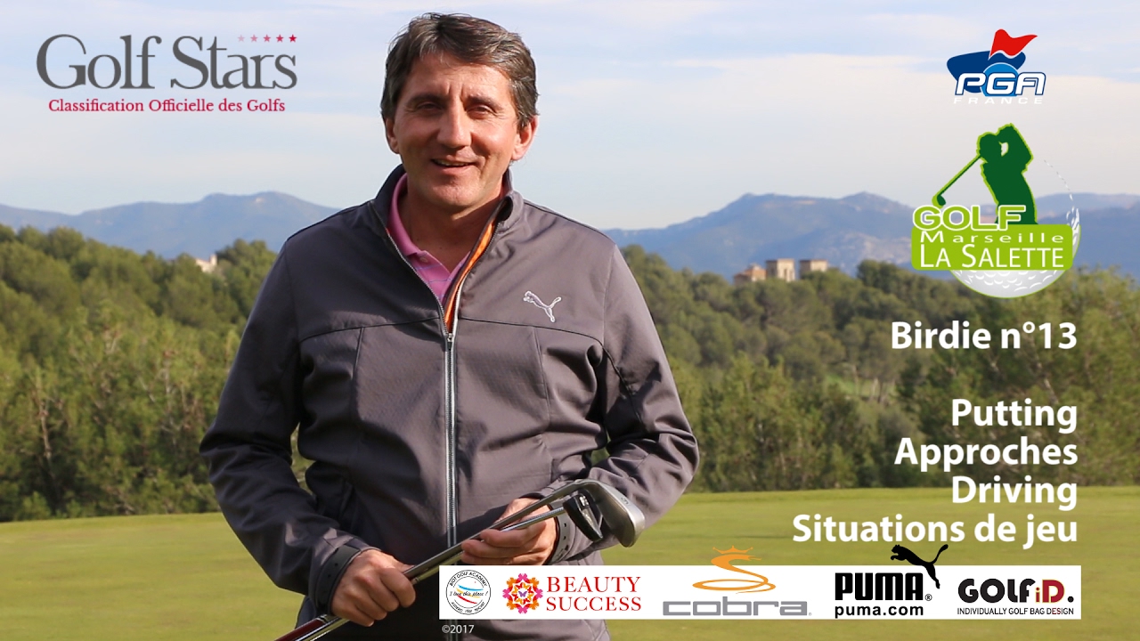 Série Birdie n°13 - Golf de Marseille la Salette - Cours de golf en situation