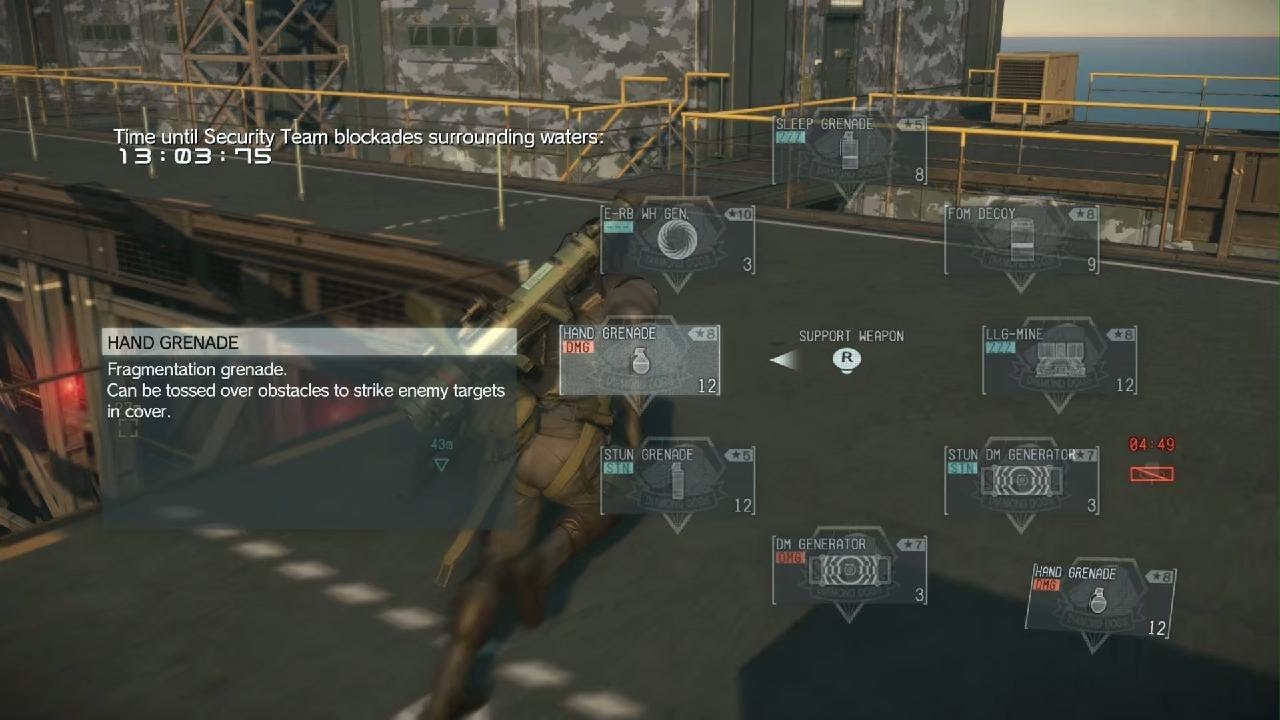 MGSV, Defense Vs Coppante.