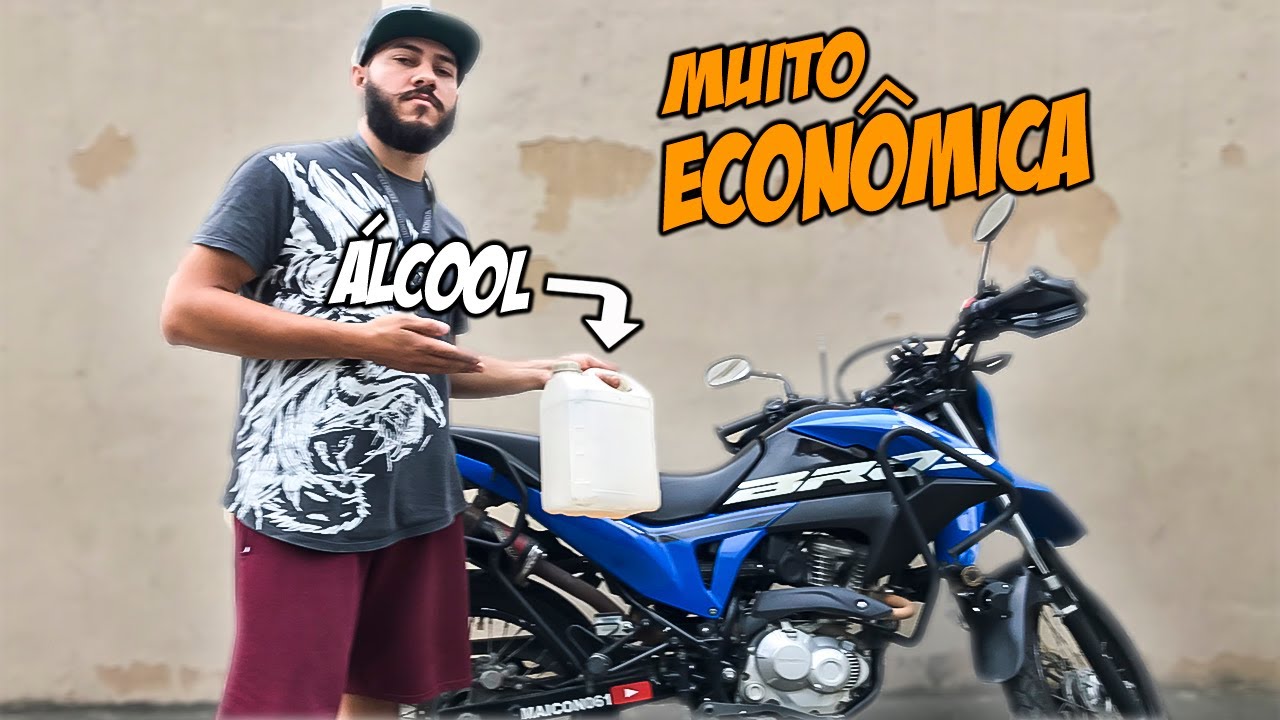 QUAL O CONSUMO DA BROS 160 NO ÁLCOOL, VALE A PENA?  | Maicon 061