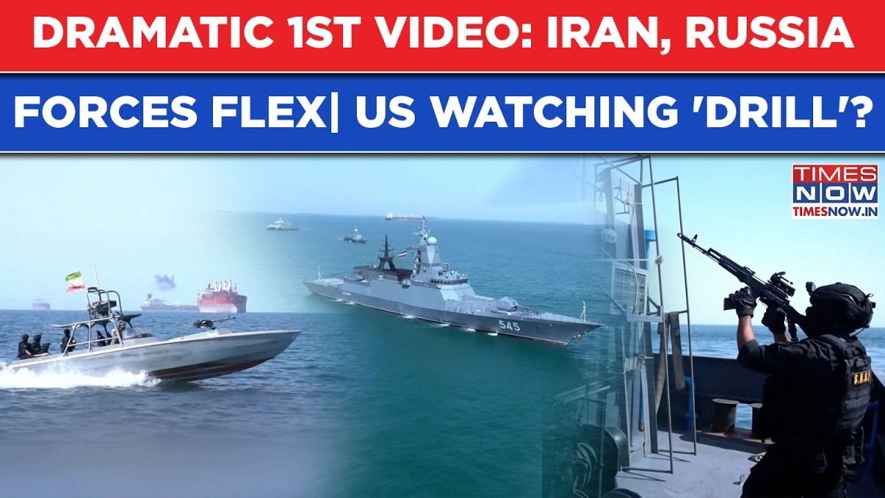 Iran, Russia Forces Drill On Cam: Putin Deploys 'Corvette Stoikiy' As US F-35s, Warships Buzz