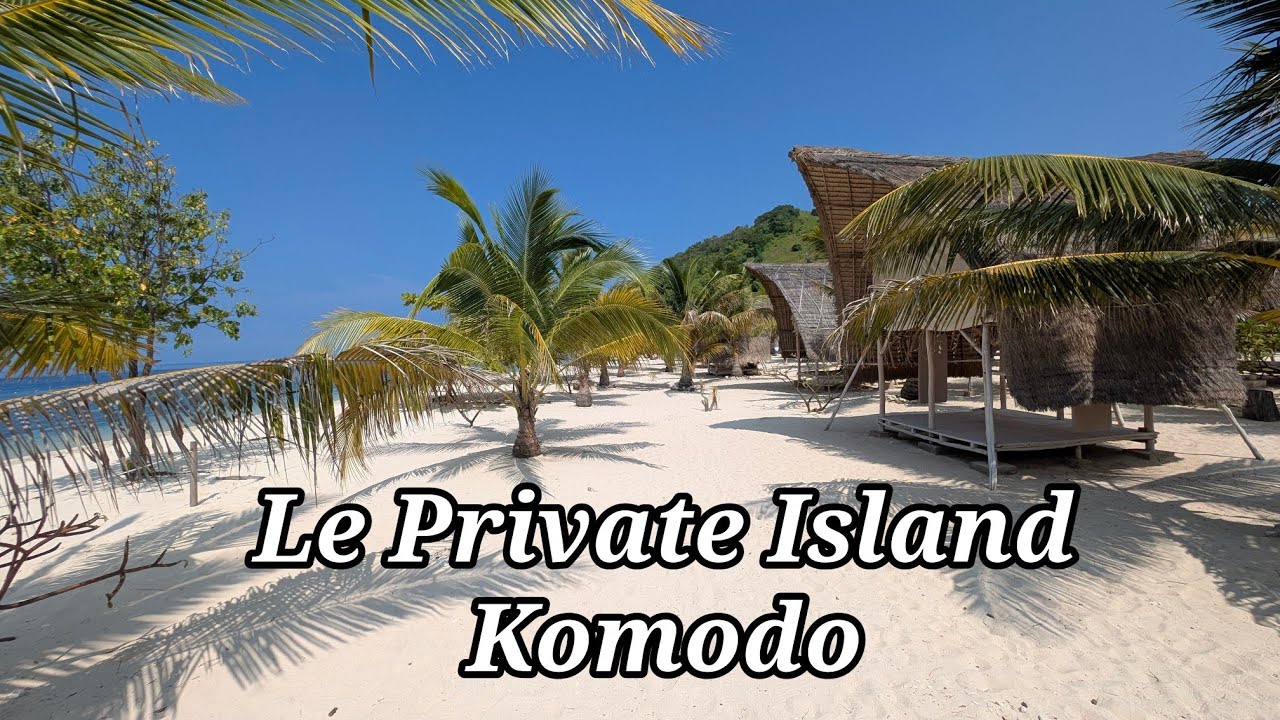 Exploring Le Pirate Island Komodo: Crystal Waters & Blacktip Sharks!