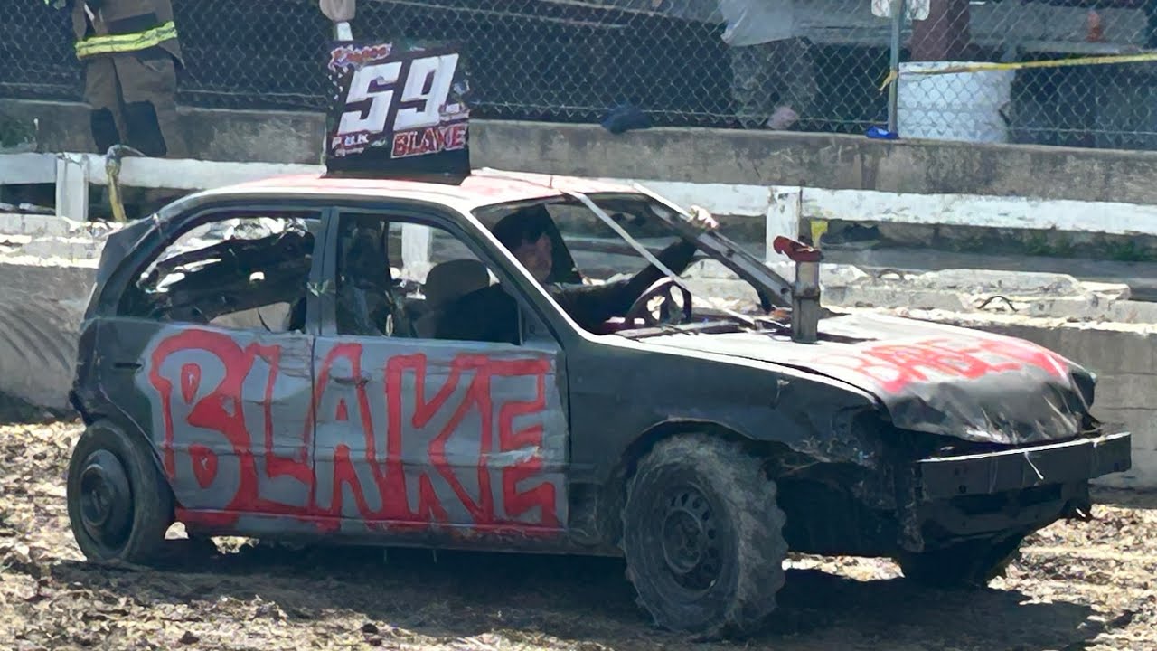 2025 Clinton County Fair Demolition Derby (Show 1)