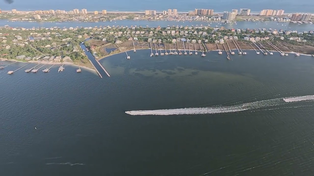 Ono Island from the Air - one of Alabamas priciest neighborhoods