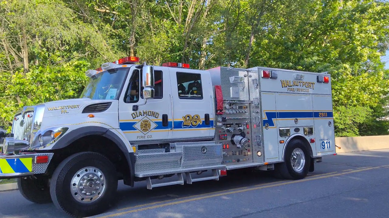 4th annual Northampton bourough community Days fireman's parade part 1