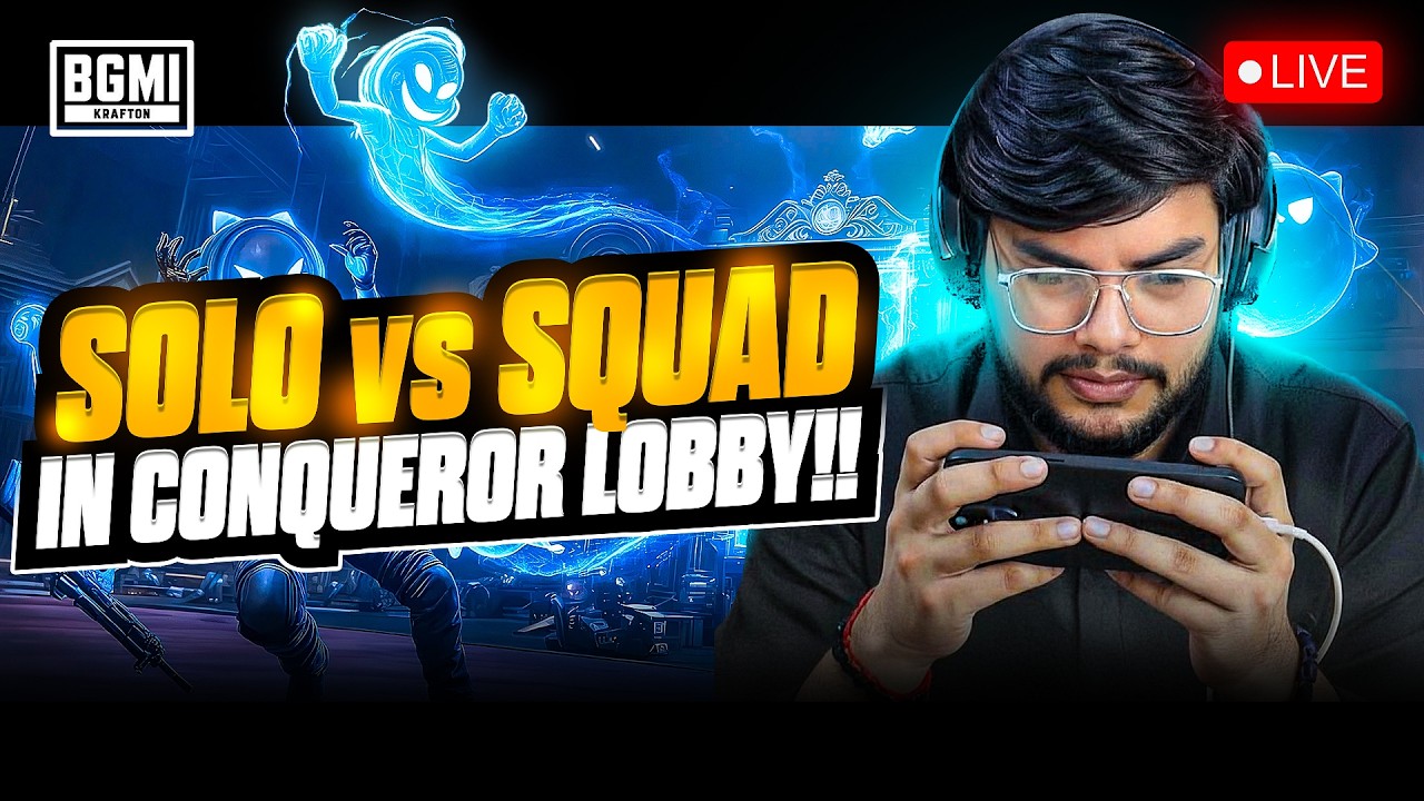 QUALIFIED FOR ROUND 4💖 SOLO v SQUAD TODAY !!| BGMI LIVE | JDisLIVE | #vsall #bgmilive