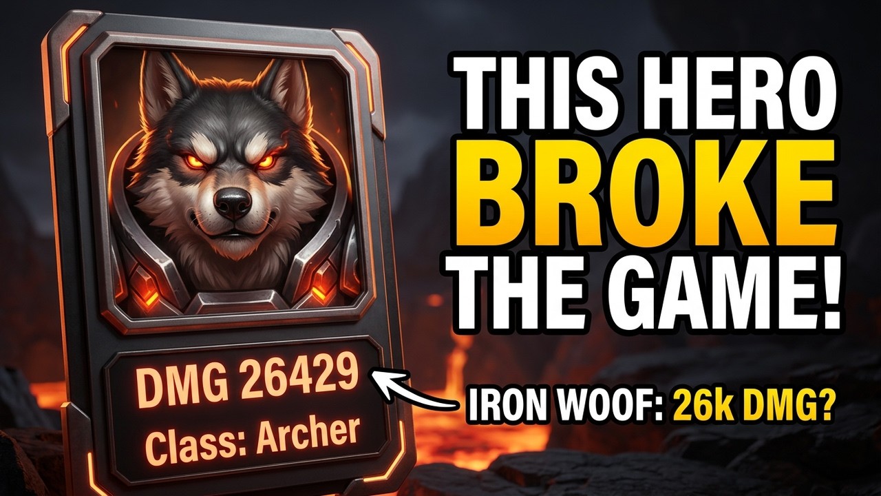 Evo Defense Merge TD ! Stage 100 Flame Land Destroyed By Iron Woof