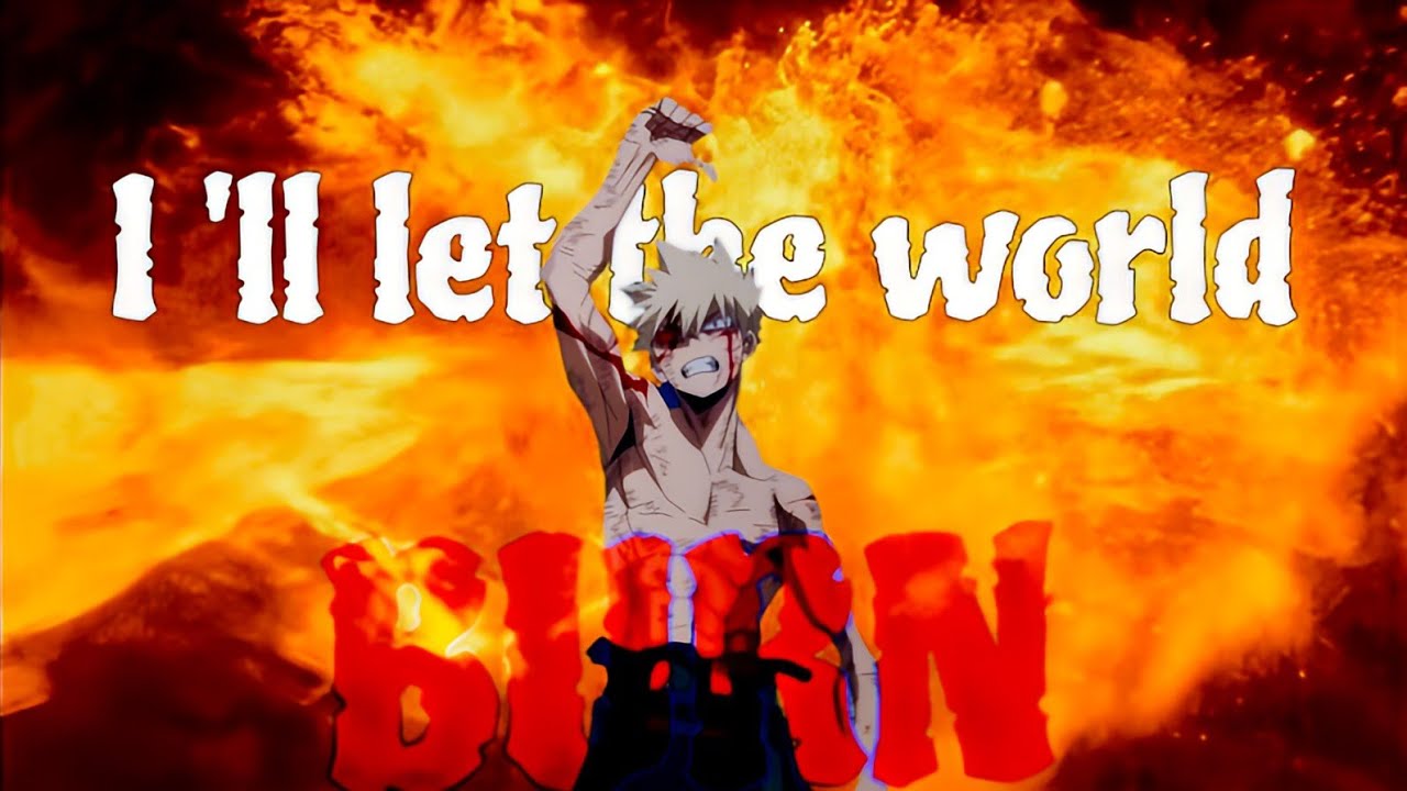 I'D LET THE WORLD BURN「AMV」🔥Dark Anime Mix | Cinematic Edit (4K)