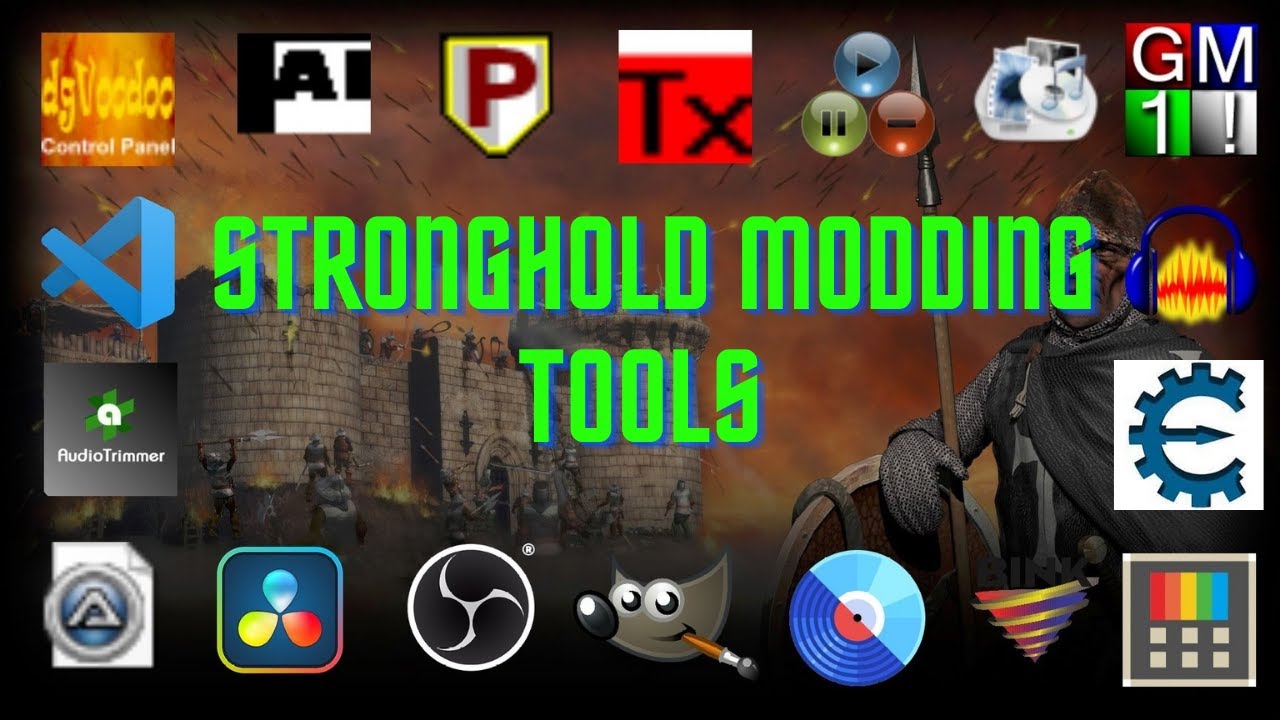 Stronghold Crusader Modding Tools für Modding, Spielen, Aufnehmen 🛠 | Tutorial