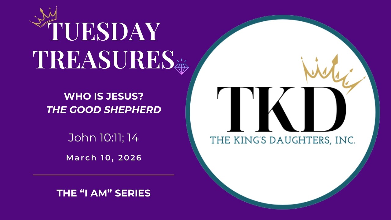 Tuesday Treasures: Who is Jesus? The Good Shepherd