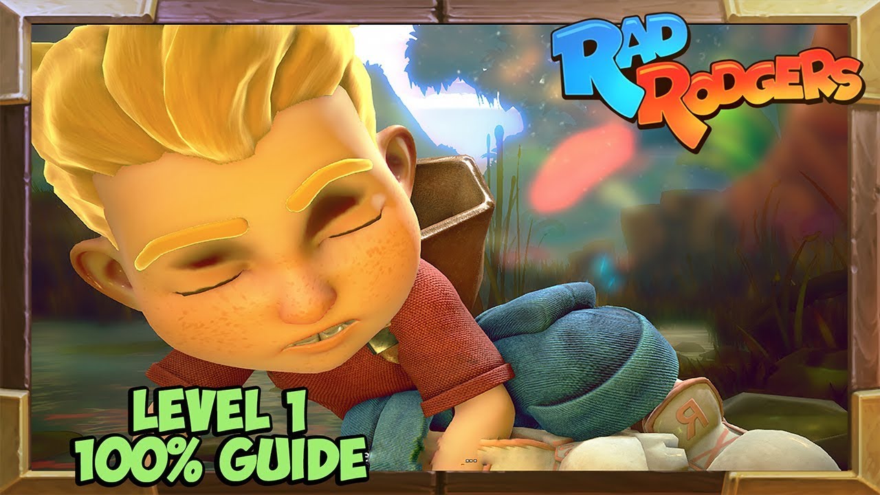 Rad Rodgers Level 1 100% Guide (All secrets and collectibles)